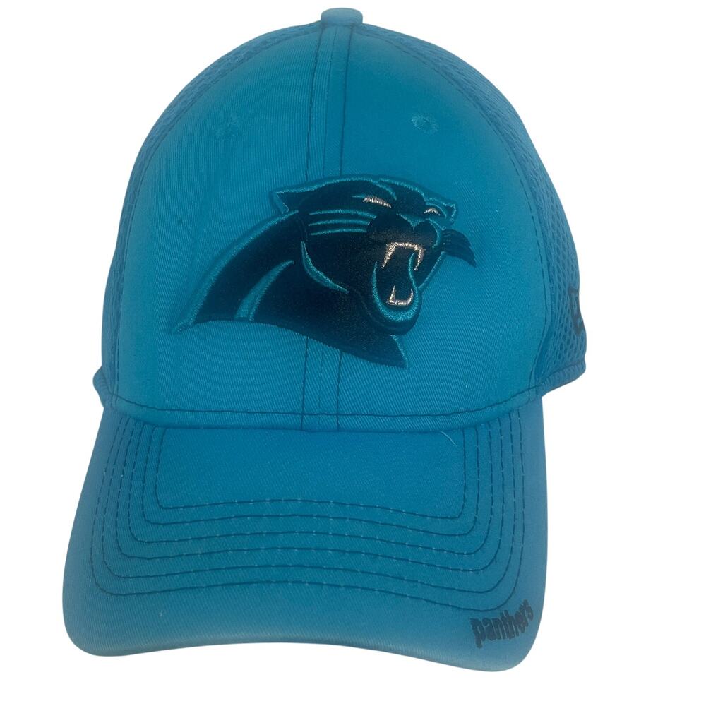 NFL New Era Carolina Panthers Blue Neo Stretch Fit Hat Embroidery Cat Logo L/XL